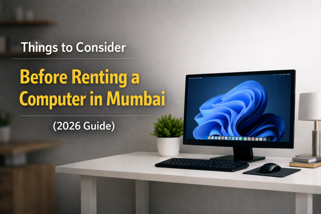 Rent a computer in Mumbai