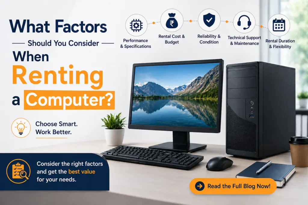 Factors to Consider When Renting a PC