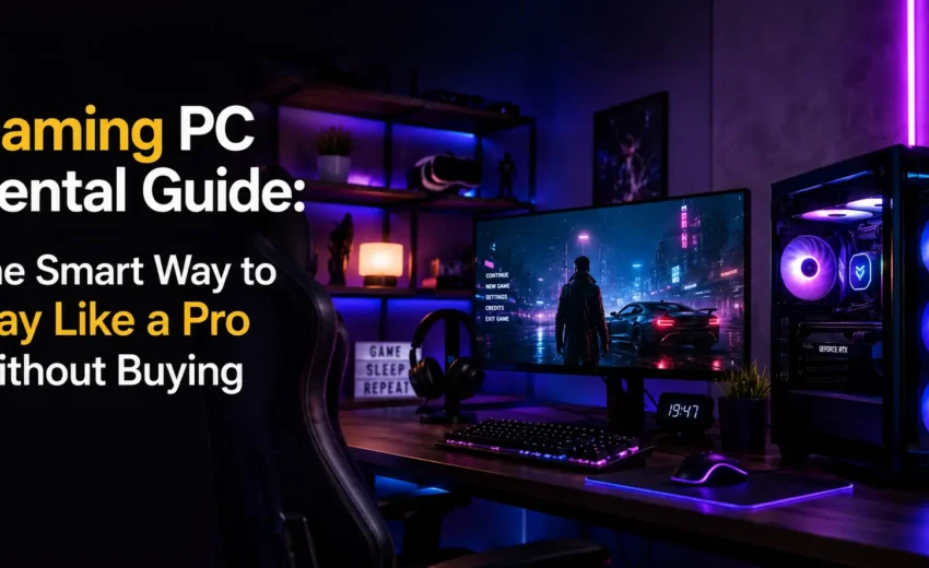 Gaming PC Rental Guide: The Smart Way to Play Like a Pro Without Buying