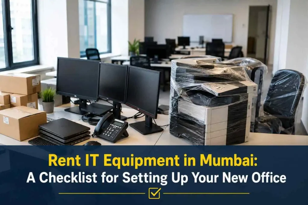 Rent IT Equipment in Mumbai: A Checklist for Setting Up Your New Office