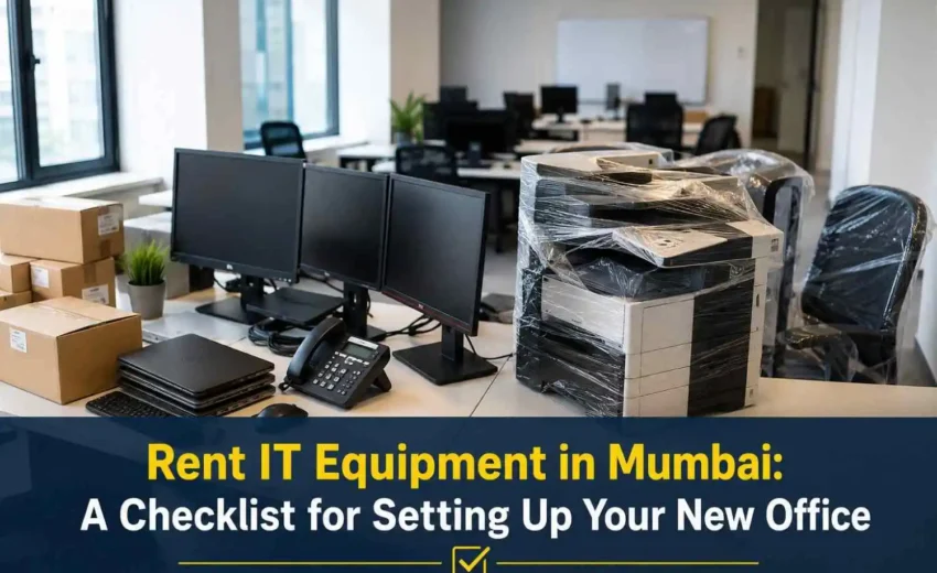 Rent IT Equipment in Mumbai: A Checklist for Setting Up Your New Office